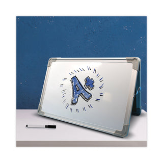 Flipside Magnetic Desktop Easel Set, White (FLP50000)