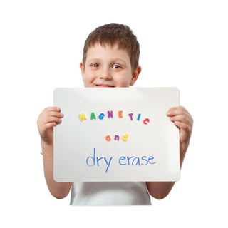 Flipside Dry-Erase Board, 9" x 12", 12/PK, White (FLP21004)