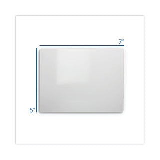 Flipside Dry Erase Board, 9 x 7, White, 12/Pack (FLP35656)