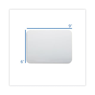 Flipside Dry Erase Board, 9 x 6, White, 24/Pack (FLP11454)
