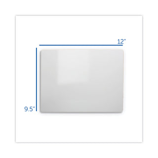 Flipside Dry Erase Board, 12 x 9.5,White, 12/Pack (FLP10164)