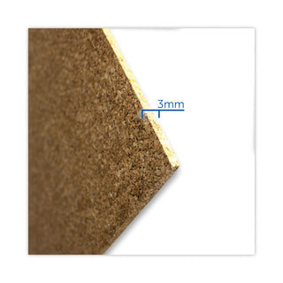 Flipside Cork Roll, 96 x 48, 3 mm, Brown (FLP38001)