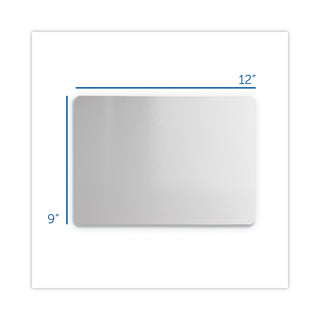 Flipside Dry Erase Board Set, 12 x 9, White, Assorted Color Markers, 12/Pack (FLP31003)