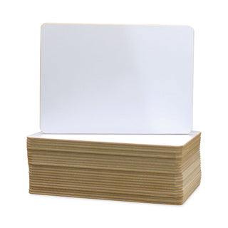 Flipside Dry Erase Board, 9 x 6, White, 24/Pack (FLP11454)