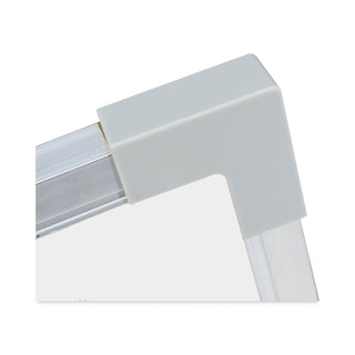 Flipside Framed Dry Erase Board, 48 x 36, White, Silver Aluminum Frame (FLP17641)