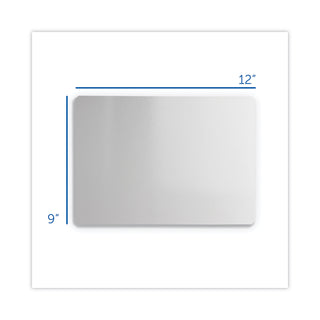 Flipside Dry Erase Board, 12 x 9, White, 12/Pack (FLP12912)