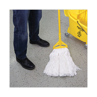 Boardwalk® Cut-End Wet Mop Head, Rayon, No. 32, White, 12/Carton (UNS2032RCT)