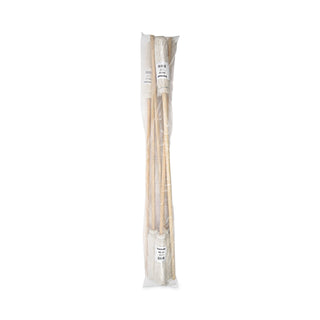 Boardwalk® Handle/Deck Mops, #12 White Cotton Head, 48" Natural Wood Handle, 6/Pack (BWK112C)