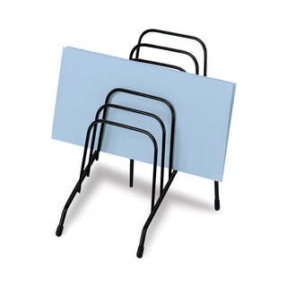 Fellowes® Wire Step File Jr., 6 Sections, DL to A5 Size Files, 4.38" x 6.5" x 7.75", Black (FEL72613)