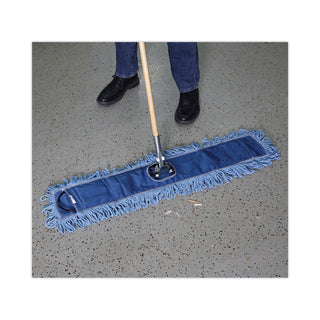 Boardwalk® Clip-On Dust Mop Frame, 36w x 5d, Zinc Plated (UNS1436)