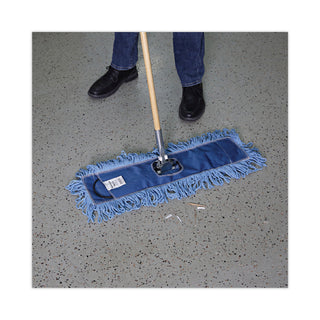 Boardwalk® Clip-On Dust Mop Frame, 24w x 5d, Zinc Plated (UNS1424)