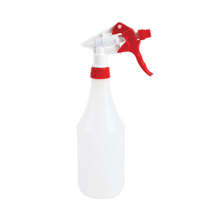 Boardwalk® Trigger Sprayer 250, 8" Tube, Fits 16-24 oz Bottles, Red/White, 24/Carton (BWK09227)