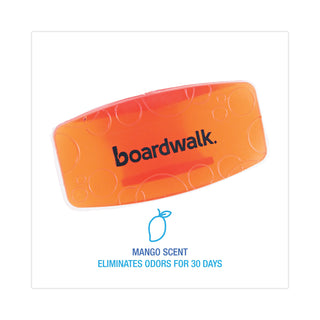Boardwalk® Bowl Clip, Mango Scent, Orange, 12/Box (BWKCLIPMAN)