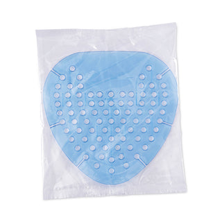 Boardwalk® Gem Urinal Screens, Cotton Blossom Scent, Blue, 12/Box (BWKGEMCBL)