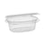 Pactiv Evergreen EarthChoice PET Hinged Lid Deli Container, 4.92 x 5.87 x 1.89, 12 oz, 1-Compartment, Clear, 200/Carton (PCT0CA910120000)