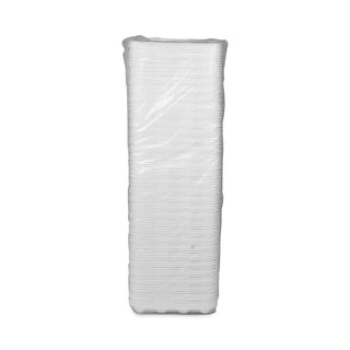 Pactiv Evergreen Supermarket Tray, #4D 1-Compartment, 9.5 x 7 x 1.25, White, 500/Carton (PCT0TF104D10000)