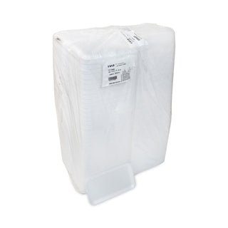 Pactiv Evergreen Supermarket Tray, #10S, 1-Compartment, 10.75 x 5.7 x 0.65, White, 500/Carton (PCT0TF110S00000)