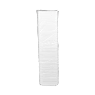 Pactiv Evergreen Supermarket Tray, #2, 1-Compartment, 5.13 x 5.13 x 2.5, White, 500/Carton (PCT0TF100200000)