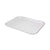 Pactiv Evergreen Supermarket Tray, #1216, 1-Compartment, 16.25 x 12.63 x 0.63, White, 100/Carton (PCT0TF112160000)
