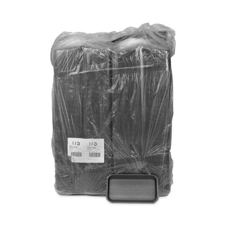 Pactiv Evergreen Meat Tray, #17S, 8.3 x 4.8 x 0.65, Black, 1,000/Carton (PCT0TFB17S00000)
