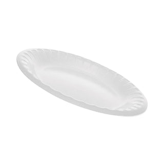 Pactiv Evergreen Laminated Foam Dinnerware, Plate, 6" Diameter, White, 1,000/Carton (PCT0TK100060000)