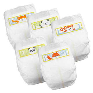 Cuties® Complete Care Unisex Baby Diaper Size 1 Disposable Heavy Absorbency (1206479_PK)