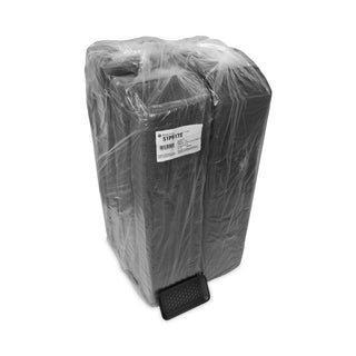 Pactiv Evergreen Supermarket Trays, #17S, 1-Compartment, 8.38 x 4.5 x 0.69, Black, 1,000/Carton (PCT51P917S)