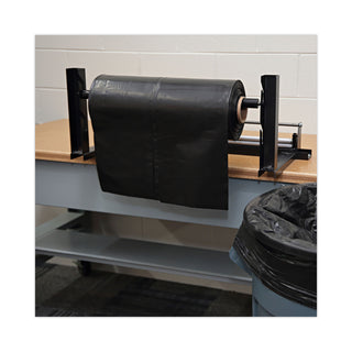 Boardwalk® Industrial Drum Liners Rolls, 60 gal, 2.7 mil, 38 x 63, Black, 1 Roll of 50 Bags (BWKD38634BN)