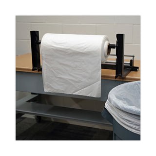 Boardwalk® Industrial Drum Liners Rolls, 60 gal, 2.7 mil, 38 x 63, Clear, 1 Roll of 50 Bags (BWKD38634CL)