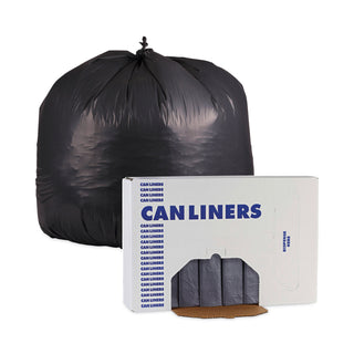 Boardwalk® Linear Low Density Industrial Can Liners, 33 gal, 1.3 mil, 33 x 39, Gray, 100/Carton (BWKG3339G)