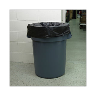 Boardwalk® Linear Low Density Industrial Can Liners, 45 gal, 1.7 mil, 40 x 46, Black, 100/Carton (BWKG4046HBL)