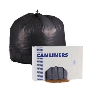 Boardwalk® Linear Low Density Industrial Can Liners, 56 gal, 1.3 mil, 43 x 47, Gray, 100/Carton (BWKG4347G)