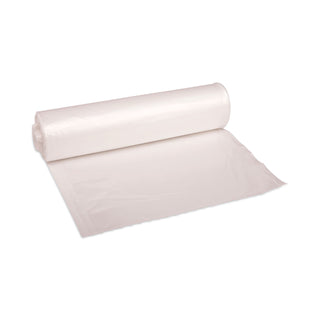 Boardwalk® High Density Industrial Can Liners Coreless Rolls, 30 gal, 16 mic, 30 x 37, Natural, 25 Bags/Roll, 20 Rolls/Carton (BWKRH3037S)