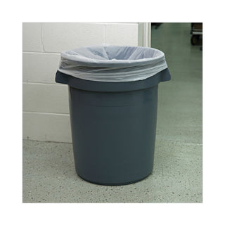 Boardwalk® Linear Low Density Industrial Can Liners, 30 gal, 0.7 mil, 30 x 36, White, 200/Carton (BWKVW3036X)