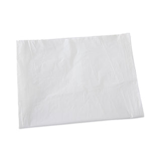 Boardwalk® Linear Low Density Industrial Can Liners, 60 gal, 0.7 mil, 38 x 58, White, 100/Carton (BWKVW3858X)