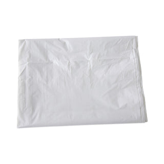Boardwalk® Linear Low Density Industrial Can Liners, 60 gal, 0.9 mil, 38 x 58, White, 100/Carton (BWKW3858X)