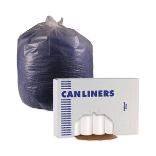 Boardwalk® Linear Low Density Can Liners, 30 gal, 0.5 mil, 30" x 36", White, 10 Bags/Roll, 20 Rolls/Carton (BWK511)