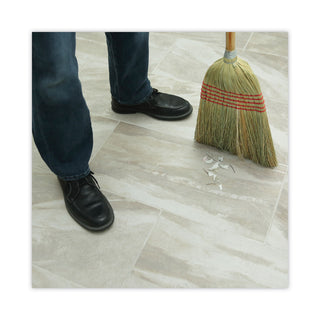 Boardwalk® Parlor Broom, Corn Fiber Bristles, 55" Overall Length, Natural, 12/Carton (BWK926CCT)