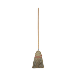 Boardwalk® Parlor Broom, Corn Fiber Bristles, 55" Overall Length, Natural (BWK926CEA)