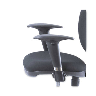 Safco® Metro Collection Extended-Height Chair, Supports up to 250 lbs., Black Seat/Black Back, Chrome Base (SAF3442BL)