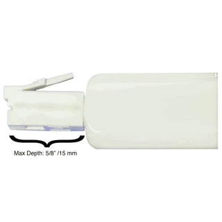 Softalk® Rotating 360 Telephone Cord Detangler, White (SOF21000)