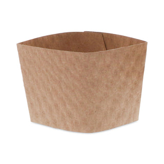 Pactiv Evergreen Kraft Hot Cup Sleeves, For 10-24 oz Cups, Brown, 1000/Carton (DOPDSLVBRN)