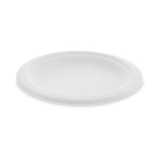 Pactiv Evergreen EarthChoice Compostable Fiber-Blend Bagasse Dinnerware, Plate, 6" Diameter, Natural, 1,000/Carton (PCTMC500060001)
