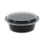 Pactiv Evergreen VERSAtainers, Black/Clear, 32 oz, 7"Dia x 2"H, 150/Carton (PACNC729B)