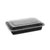 Pactiv Evergreen Rectangular Microwavable Container with Lid, 28 OZ, Black (PACNC868B)