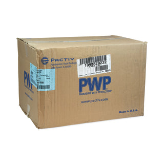 Pactiv Evergreen EarthChoice Recycled PET Square Base Salad Containers, 7 x 7 x 2, 32 oz, Clear, 300/Carton (PCTSAC0732)