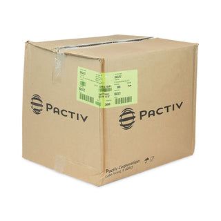 Pactiv Evergreen EarthChoice Recycled Plastic Square Flat Lids, 7.38 x 7.38 x 0.26, Clear, 300/Carton (PCTSACLF07)