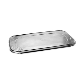 Pactiv Evergreen Aluminum Steam-Pan Lids, 1/3 Size, 12.31 x 6.19, 200/Carton (PCTY116225)