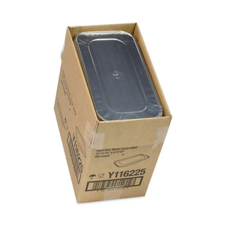 Pactiv Evergreen Aluminum Steam-Pan Lids, 1/3 Size, 12.31 x 6.19, 200/Carton (PCTY116225)