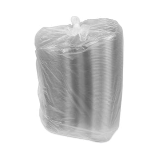 Pactiv Evergreen EarthChoice PET Hinged Lid Deli Container, 7.31 x 5.88 x 3.25, 32 oz, 1-Compartment, Clear, 280/Carton (PCTYCA910320000)
